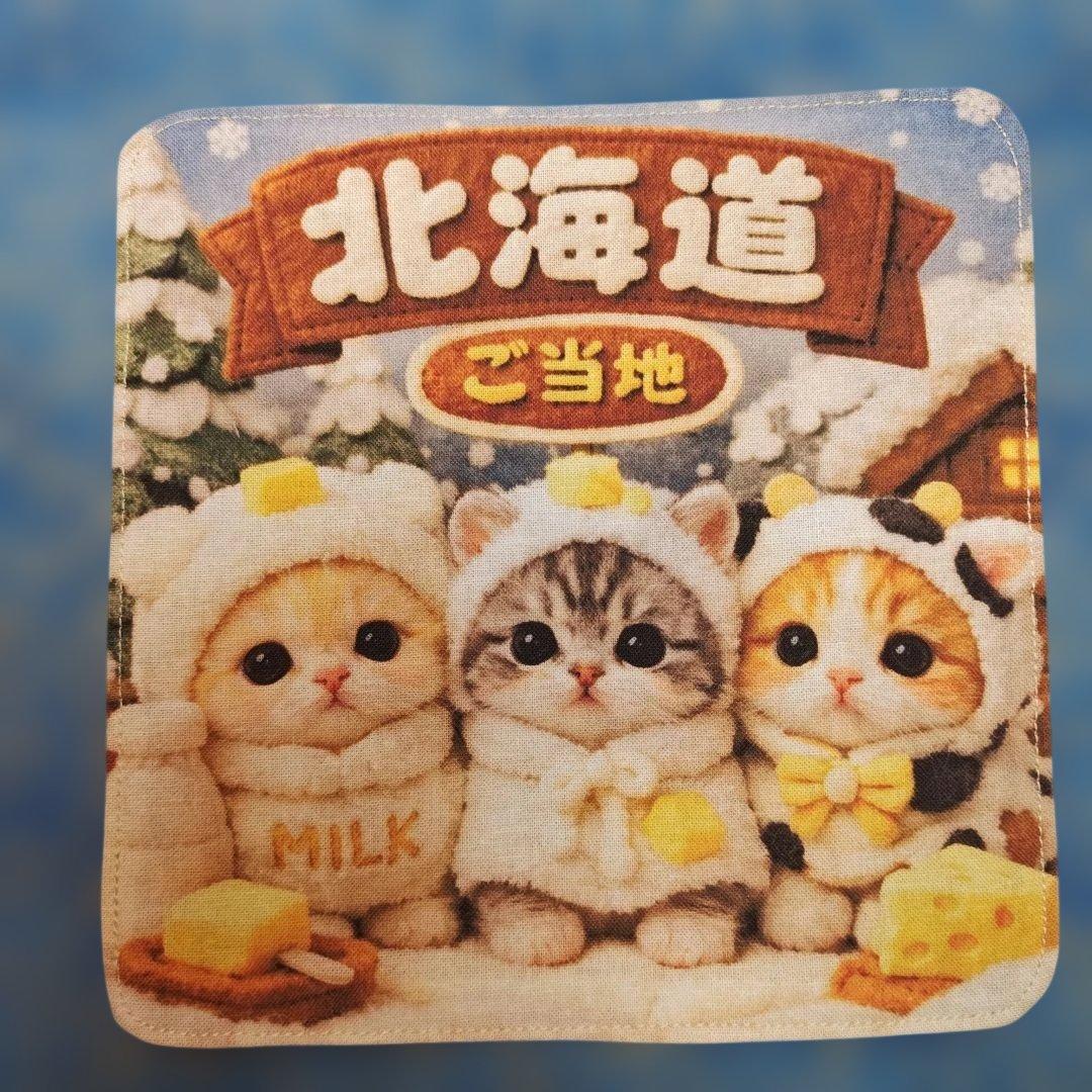 専用　ハンカチ　ネコちゃん柄1/26　ハンドメイド　20枚