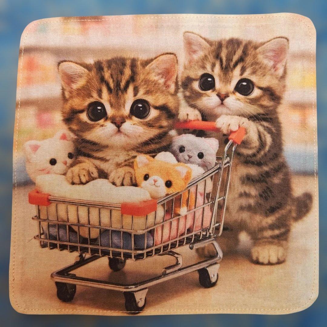 専用　ハンカチ　ネコちゃん柄1/26　ハンドメイド　20枚