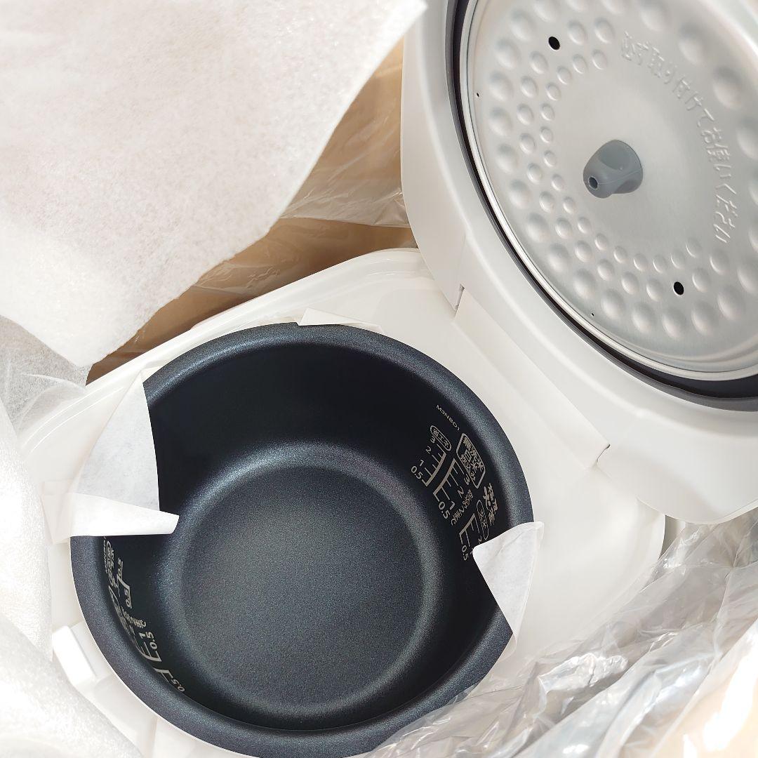 IRIS OHYAMA 炊飯器 KS-RC21M05-W ３合炊き