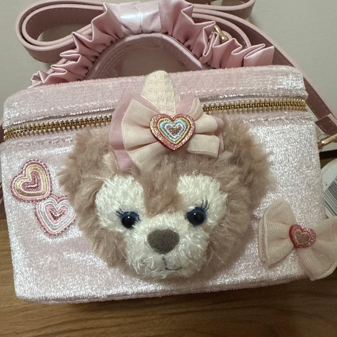 上海ディズニー　シェリーメイ　バースデー　バニティバッグ　ポーチ　ぬいぐるみ