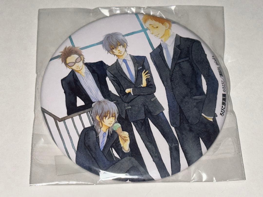 となりの怪物くん　ろびこ　ろびこ原画展　ビッグ　缶バッジ