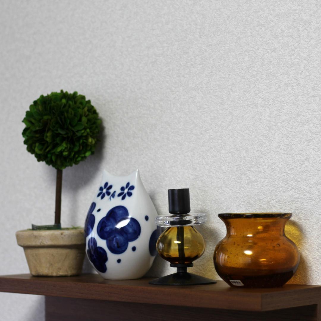 【シールあり】エリックホグラン　Erik Hoglund　アンバー 花瓶/花器