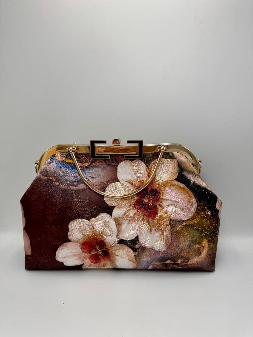 【ハンドメイド】がま口バッグ #479