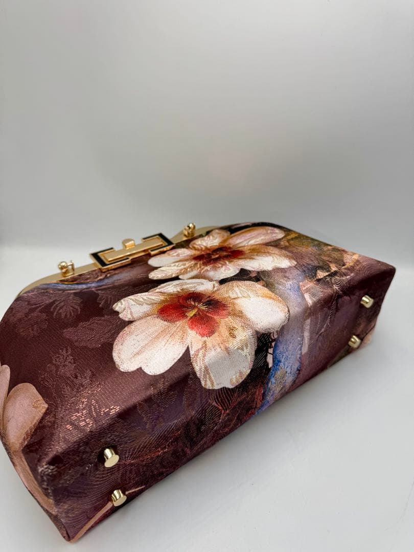 【ハンドメイド】がま口バッグ #479