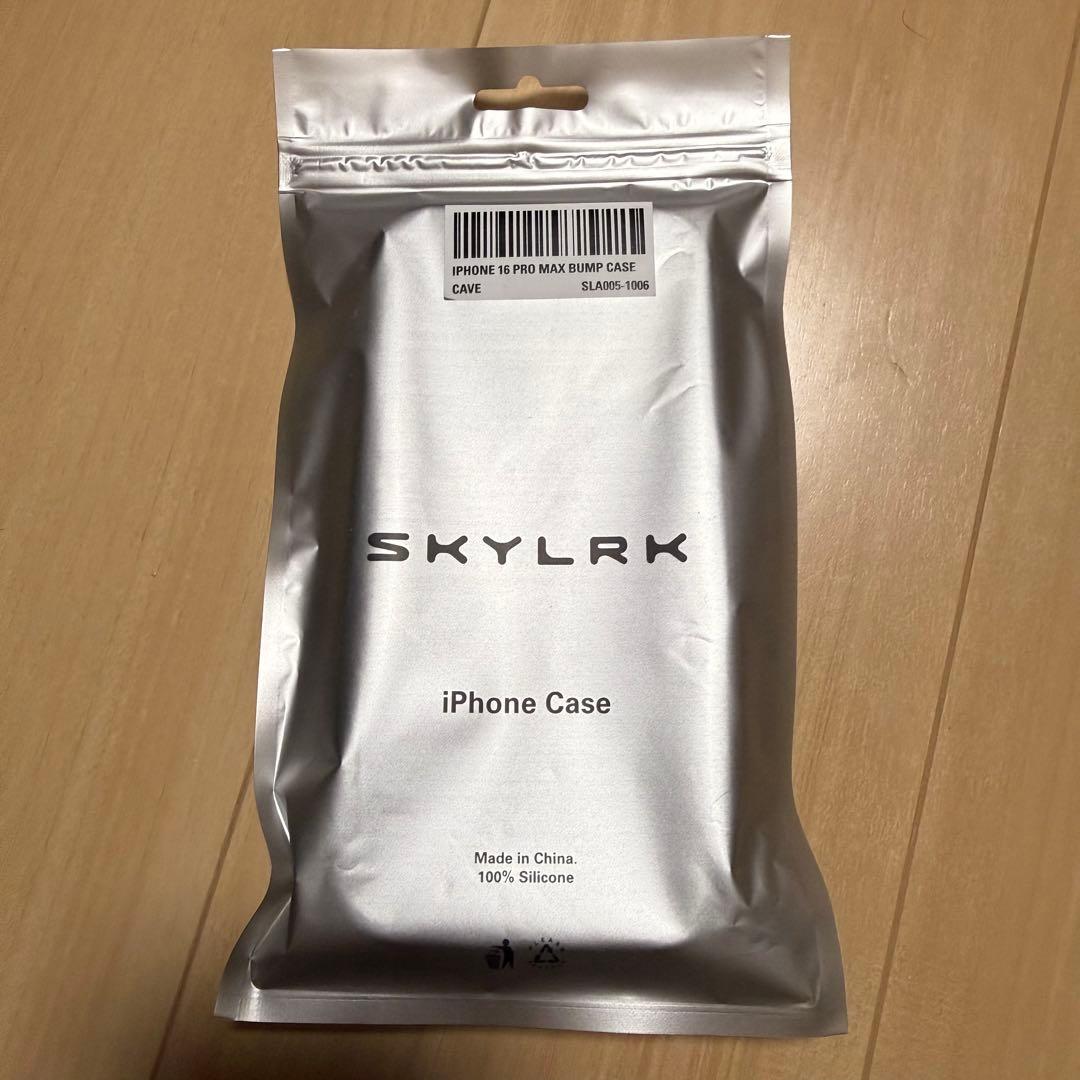 SKYLRK iPhone 16 Pro Max Case BLACK ブラック