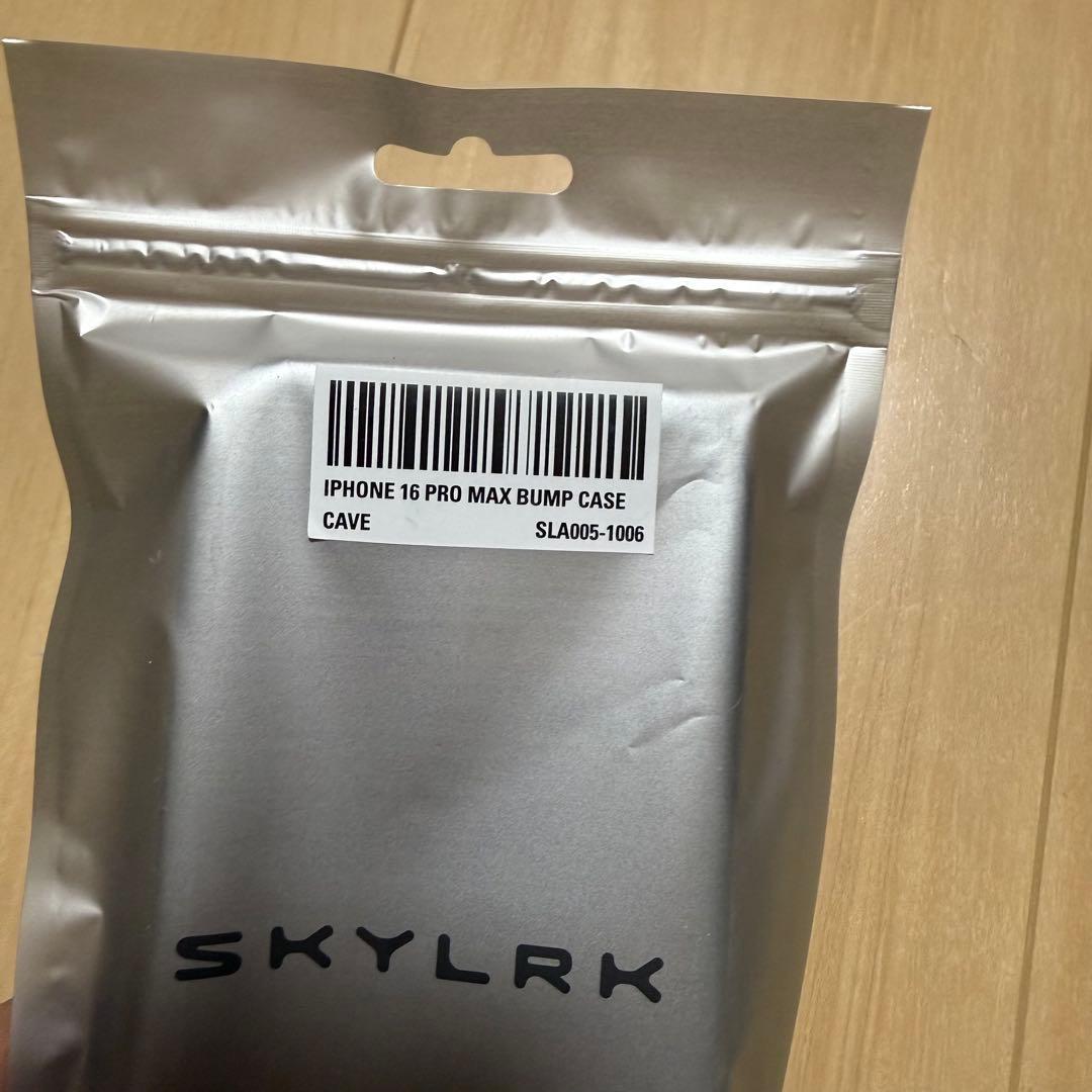 SKYLRK iPhone 16 Pro Max Case BLACK ブラック