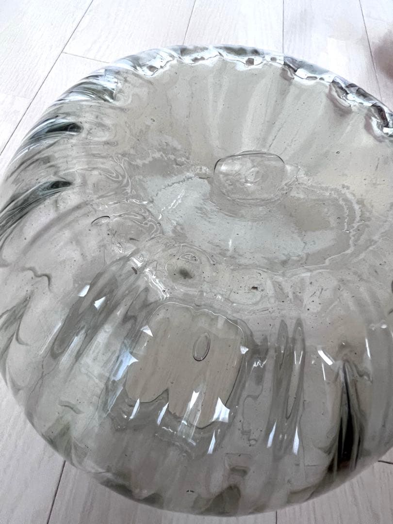 アンティーク　ガラス瓶　ボトル　フラワーボトル　花瓶