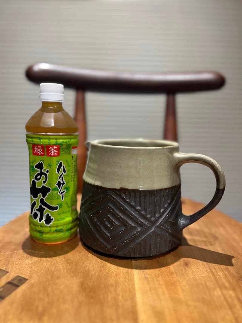 工房コキュ　沖縄やちむん　ピッチャー　花瓶