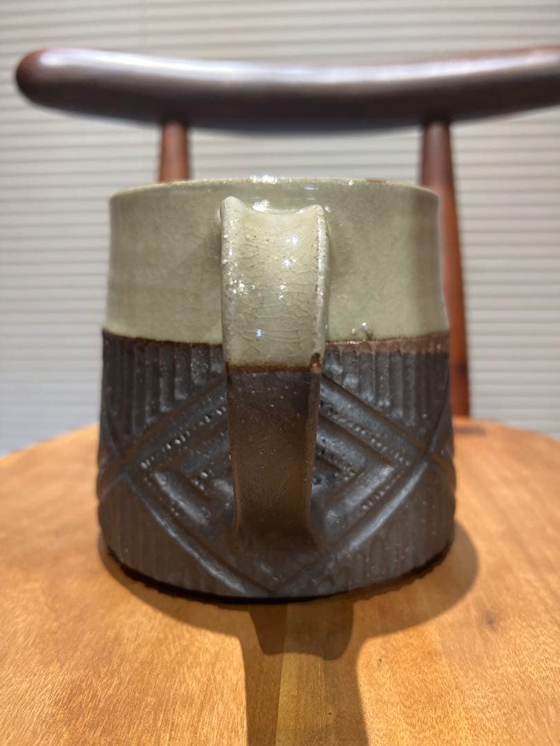 工房コキュ　沖縄やちむん　ピッチャー　花瓶