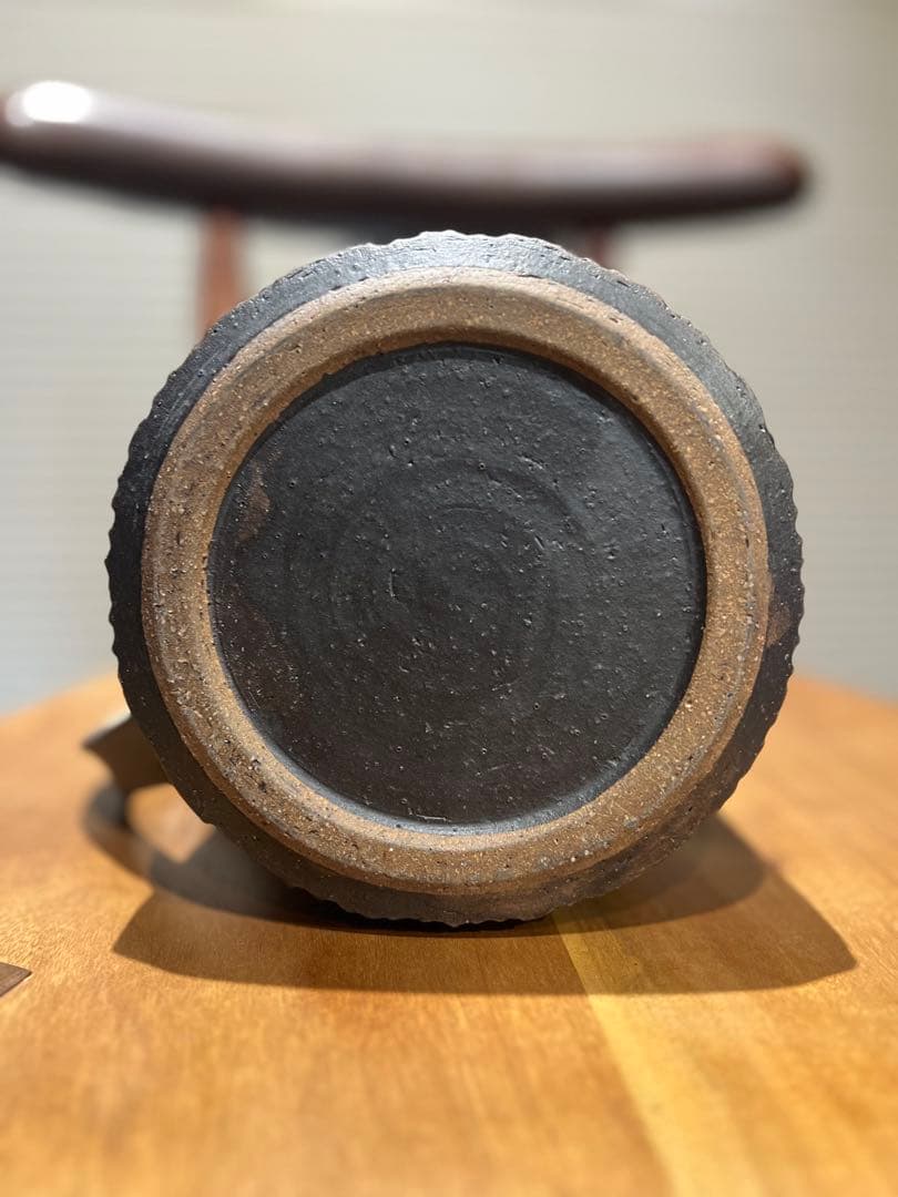 工房コキュ　沖縄やちむん　ピッチャー　花瓶