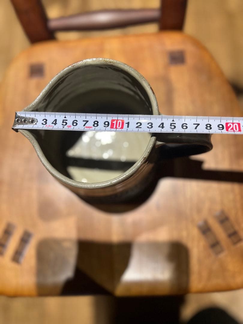 工房コキュ　沖縄やちむん　ピッチャー　花瓶