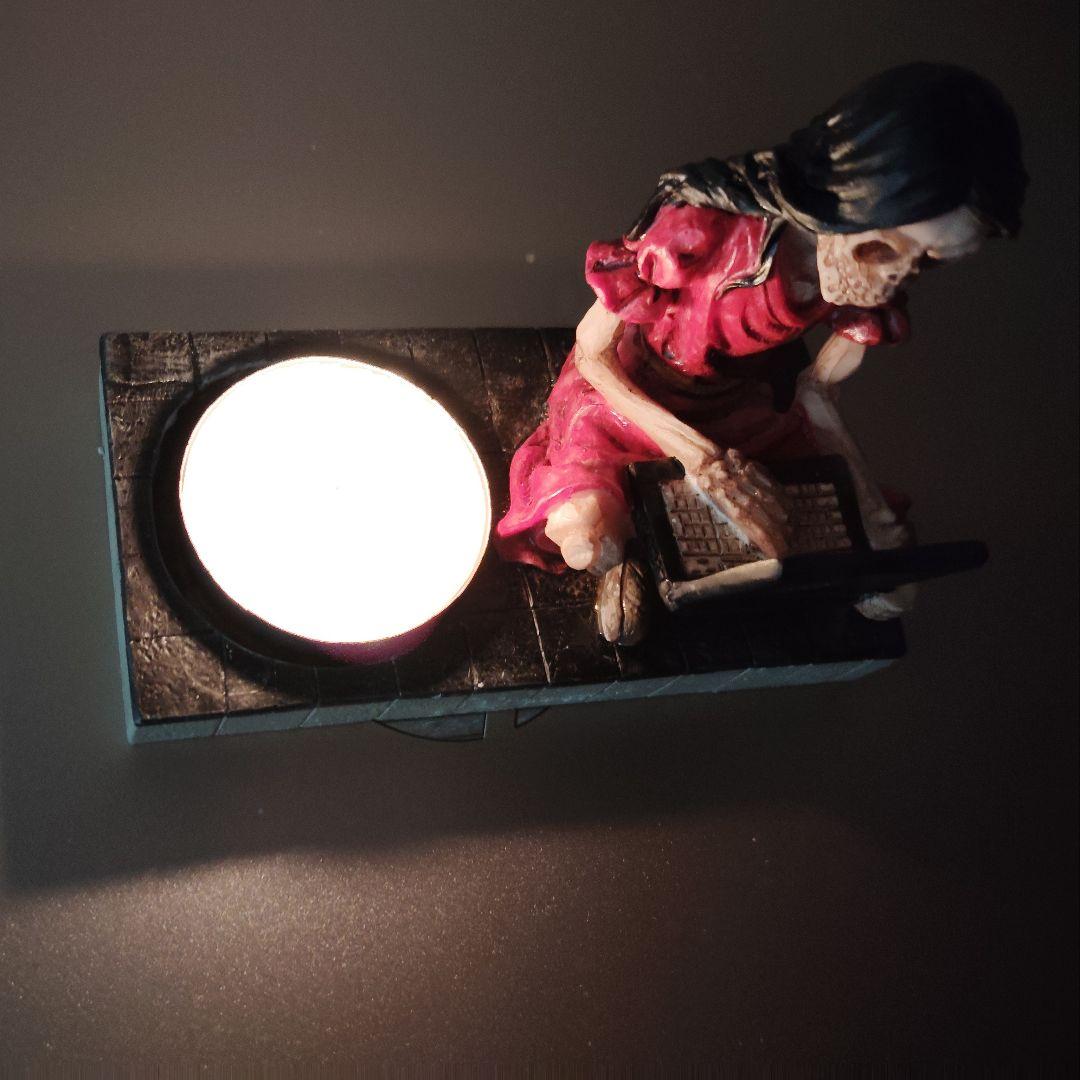 ★レア★スカルキャンドルホルダー