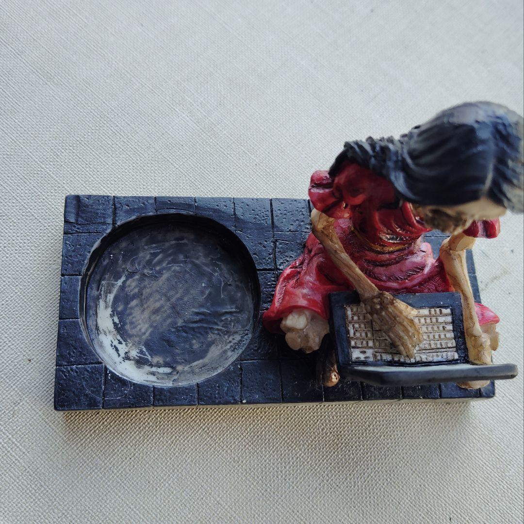 ★レア★スカルキャンドルホルダー