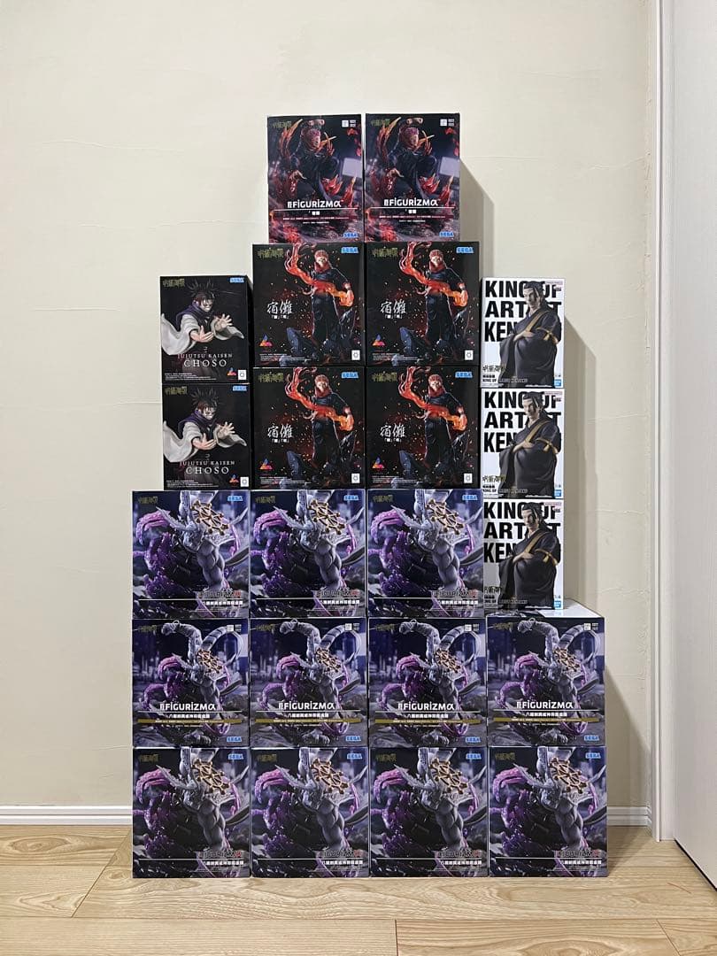 【最新】【新品未開封】呪術廻戦プライズフィギュア まとめ売り 22個セット