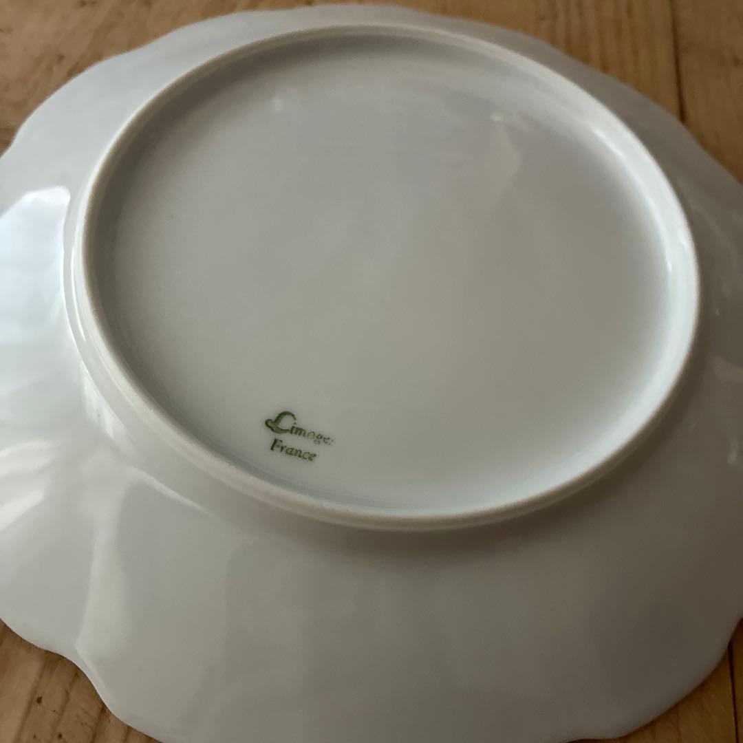 リモージュ　未使用　ピンクフラワー　春色　プレート