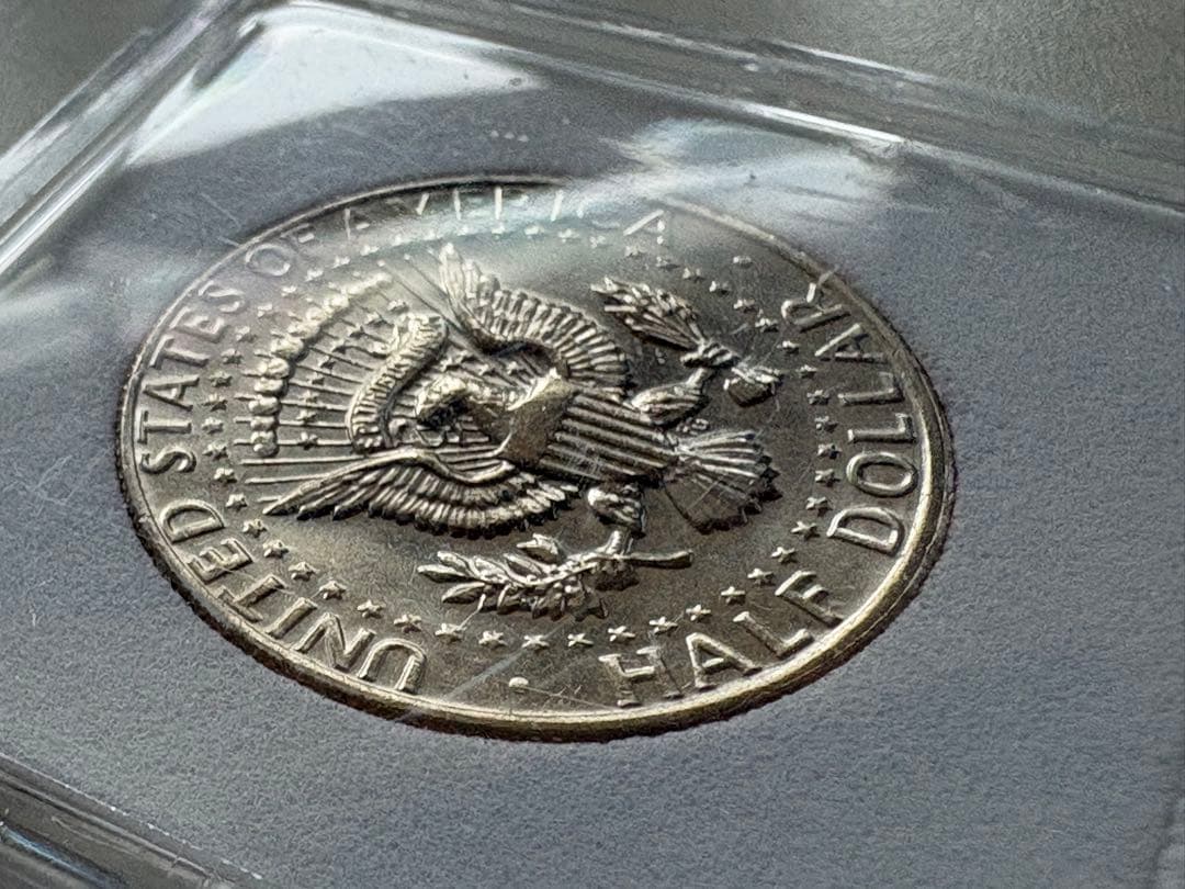 SGS鑑定　最高鑑定　MS70 アメリカ　ハーフダラー　50セント　1974年