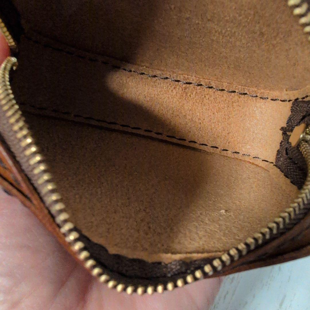 『専用』本革ハンドメイド ミニポーチ・ミニ財布