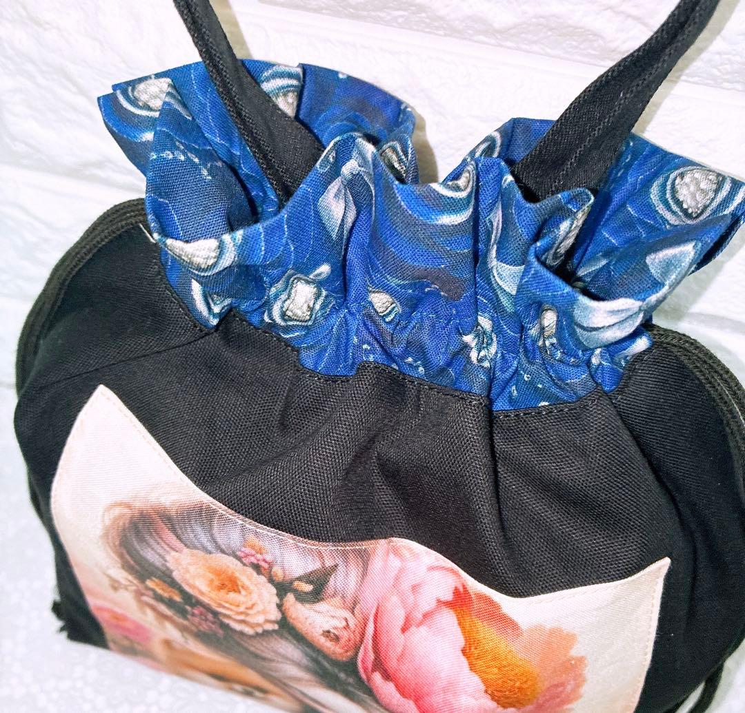 巾着＆ポーチ＆エコバッグ♡レディ＆わんこ