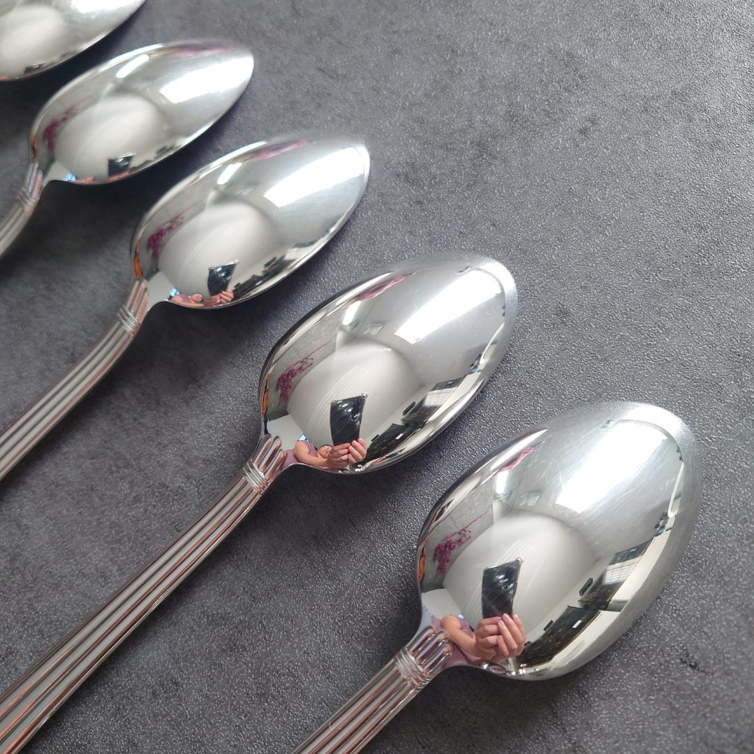 希少 美品 クリストフル アリア デザートスプーン 5点