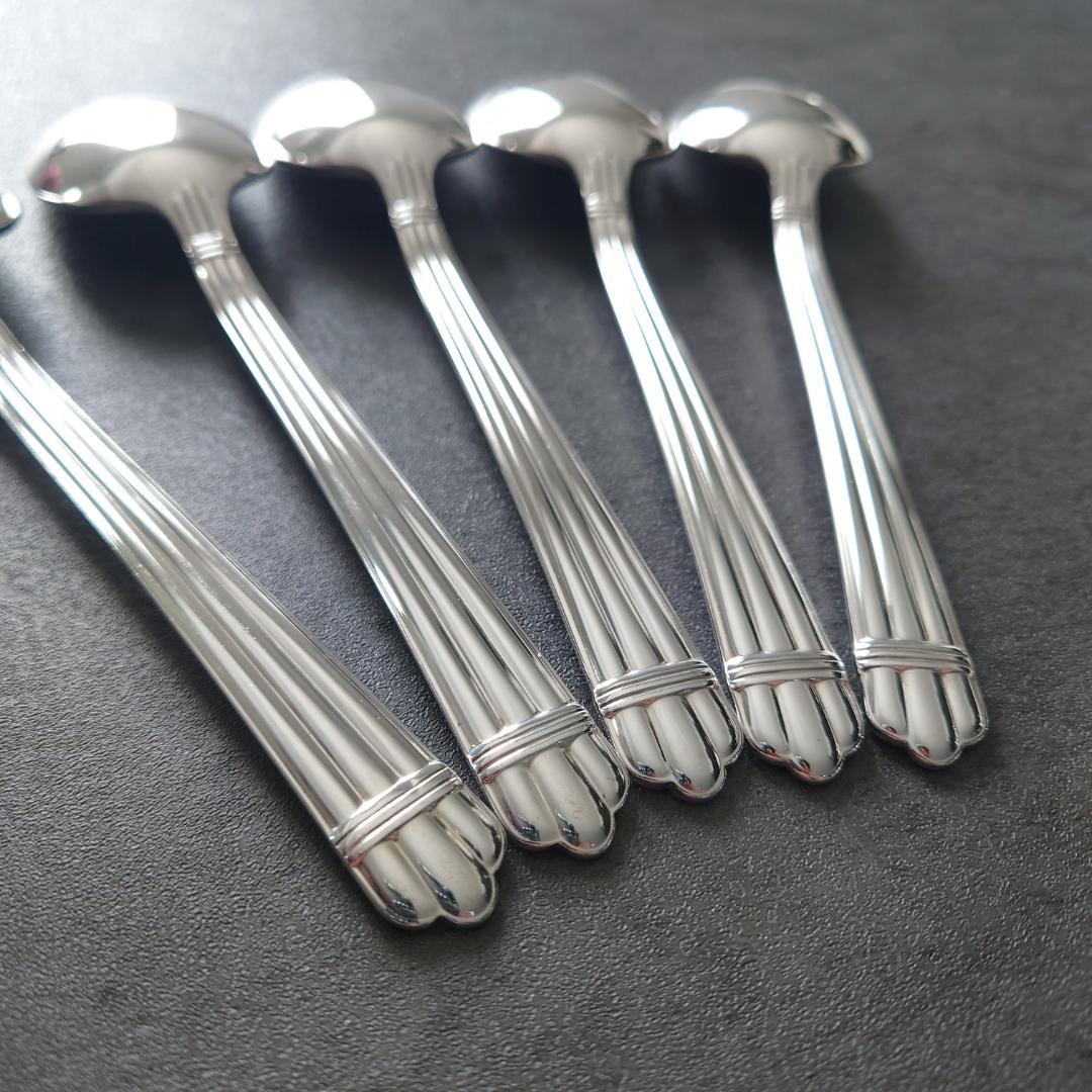 希少 美品 クリストフル アリア デザートスプーン 5点