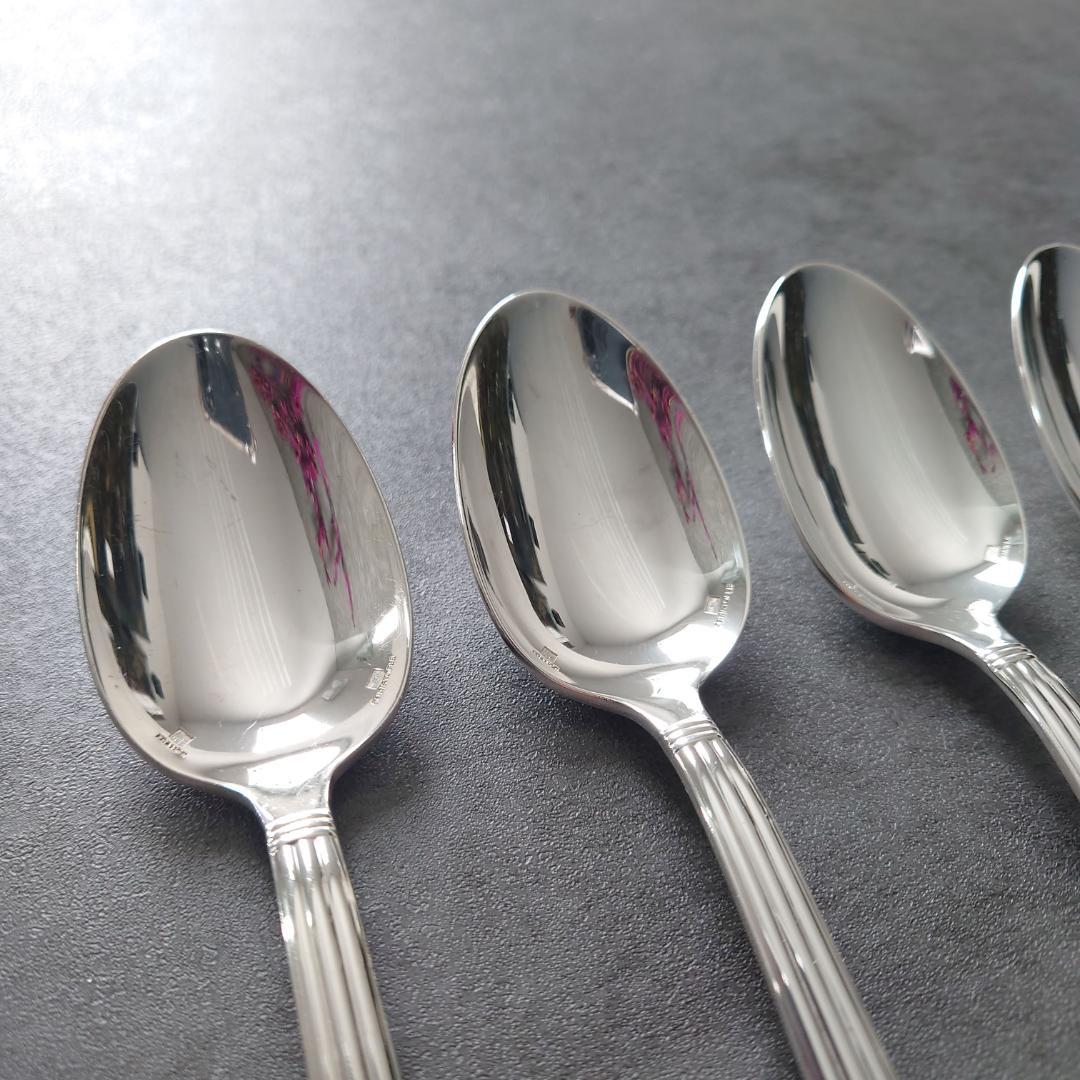 希少 美品 クリストフル アリア デザートスプーン 5点