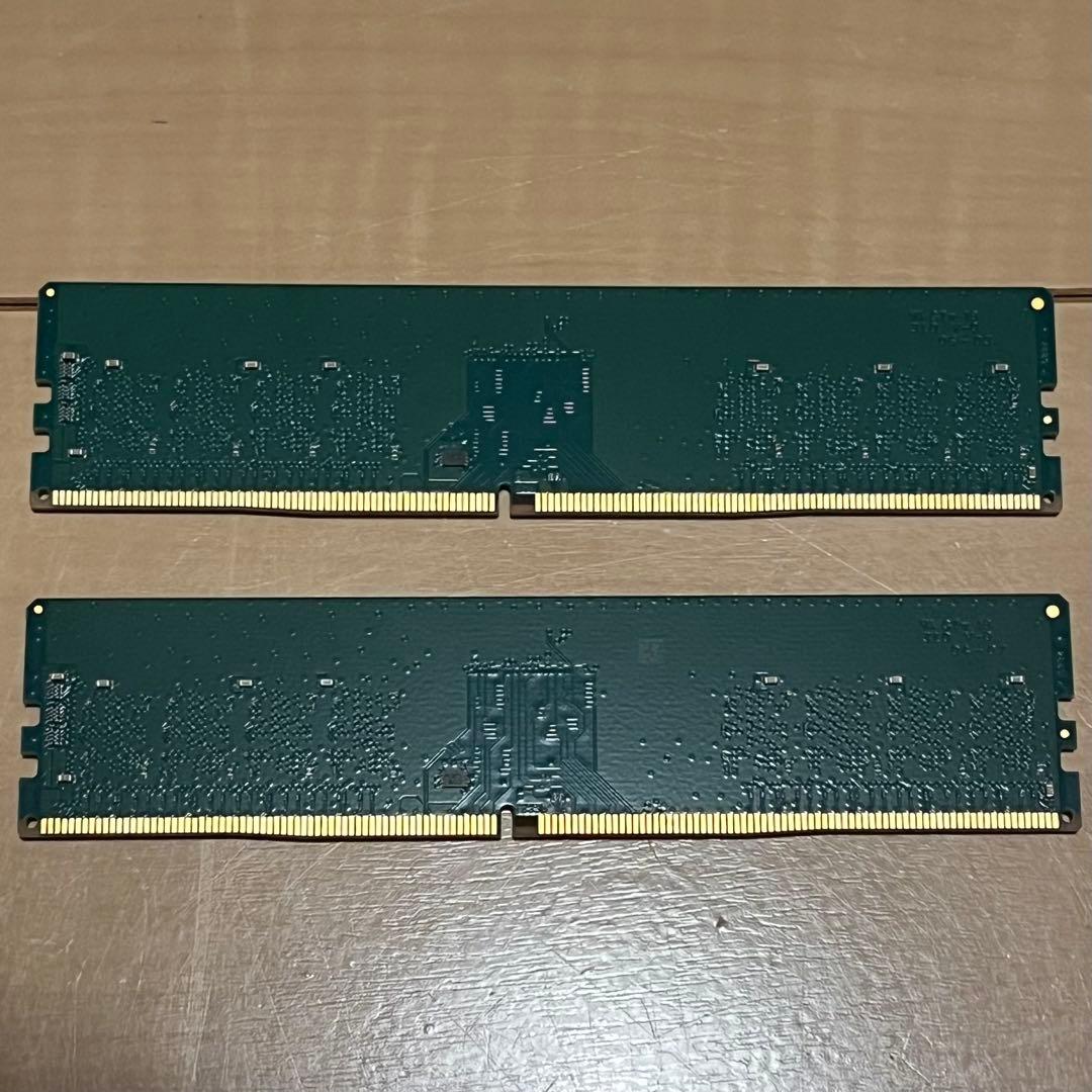 Crucial 16GB×2 DDR4-3200 UDIMMメモリ 合計32GB