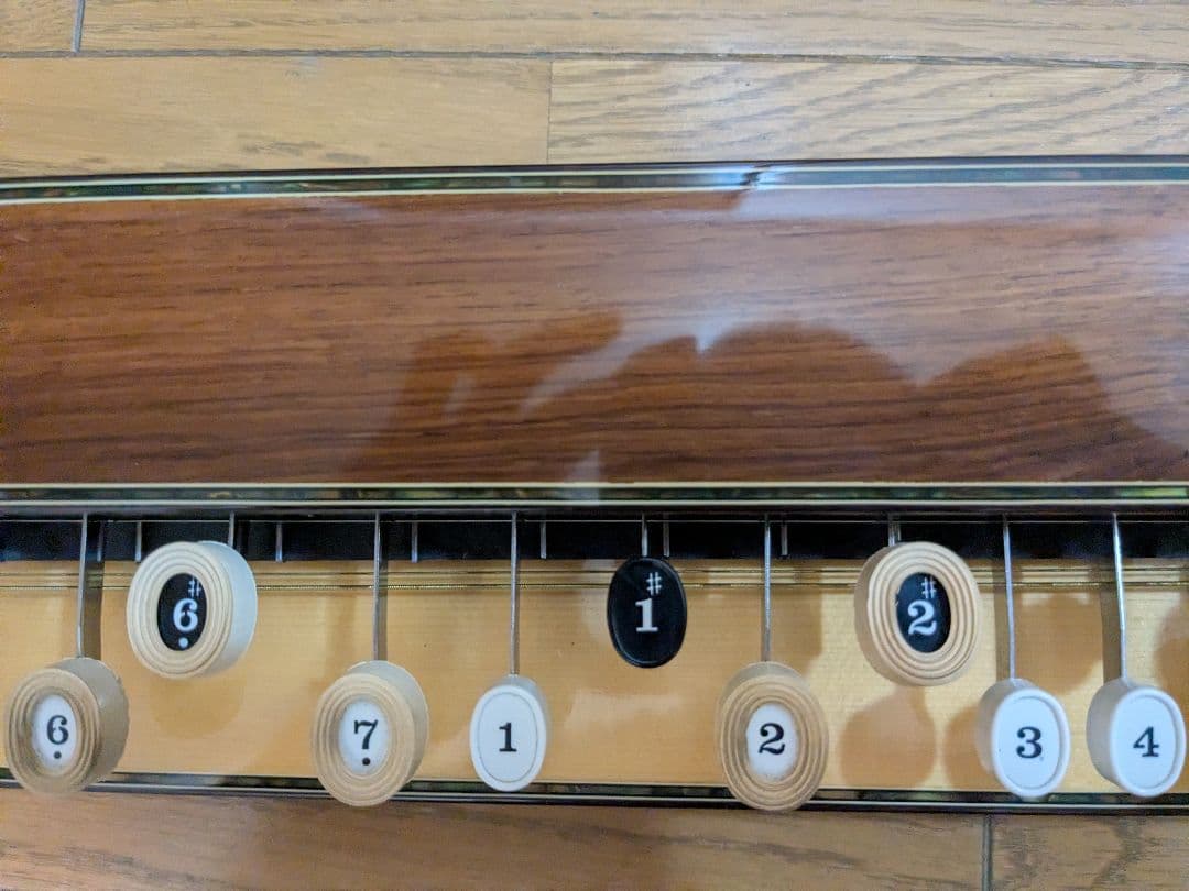 （希少品）菊八重 F28JS 大正琴 高級モデル 美品 【定価13.8万】