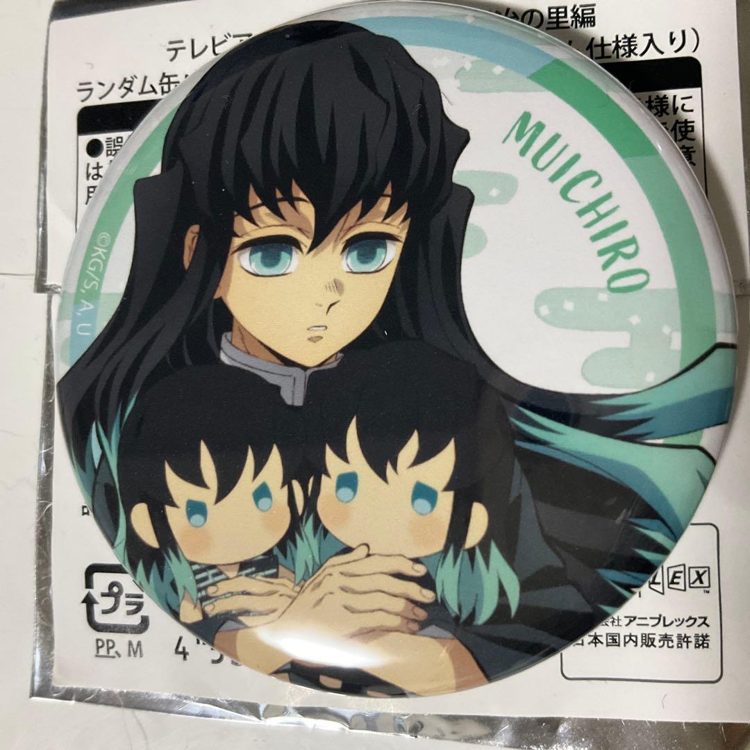 鬼滅の刃　時透無一郎　刀鍛冶の里　缶バッジ　新品未使用　匿名配送 2個セット