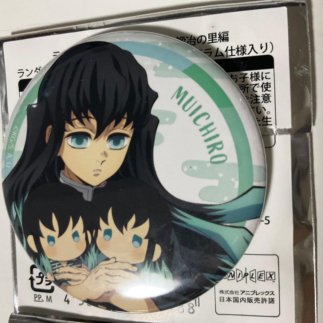 鬼滅の刃　時透無一郎　刀鍛冶の里　缶バッジ　新品未使用　匿名配送 2個セット