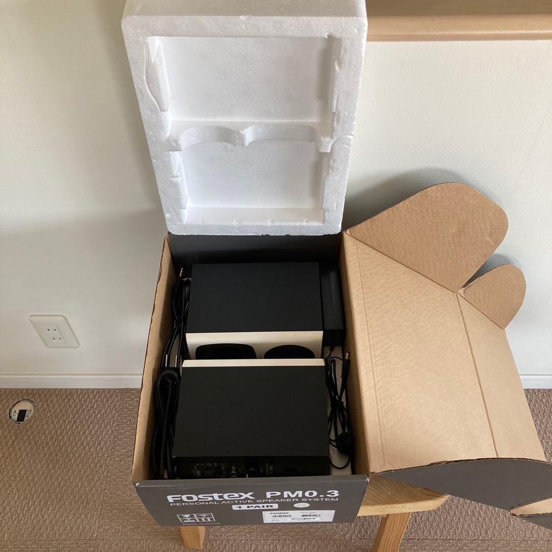 Fostex PM0.3 アクティブスピーカーシステム 1ペア