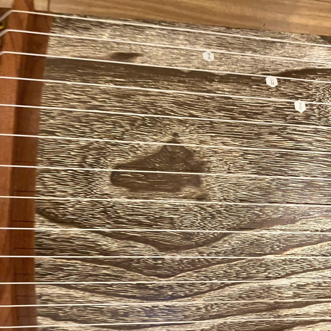 【希少】状態良好 東京クリエイト高級 四尺琴 昇龍 琴柱14本 13弦