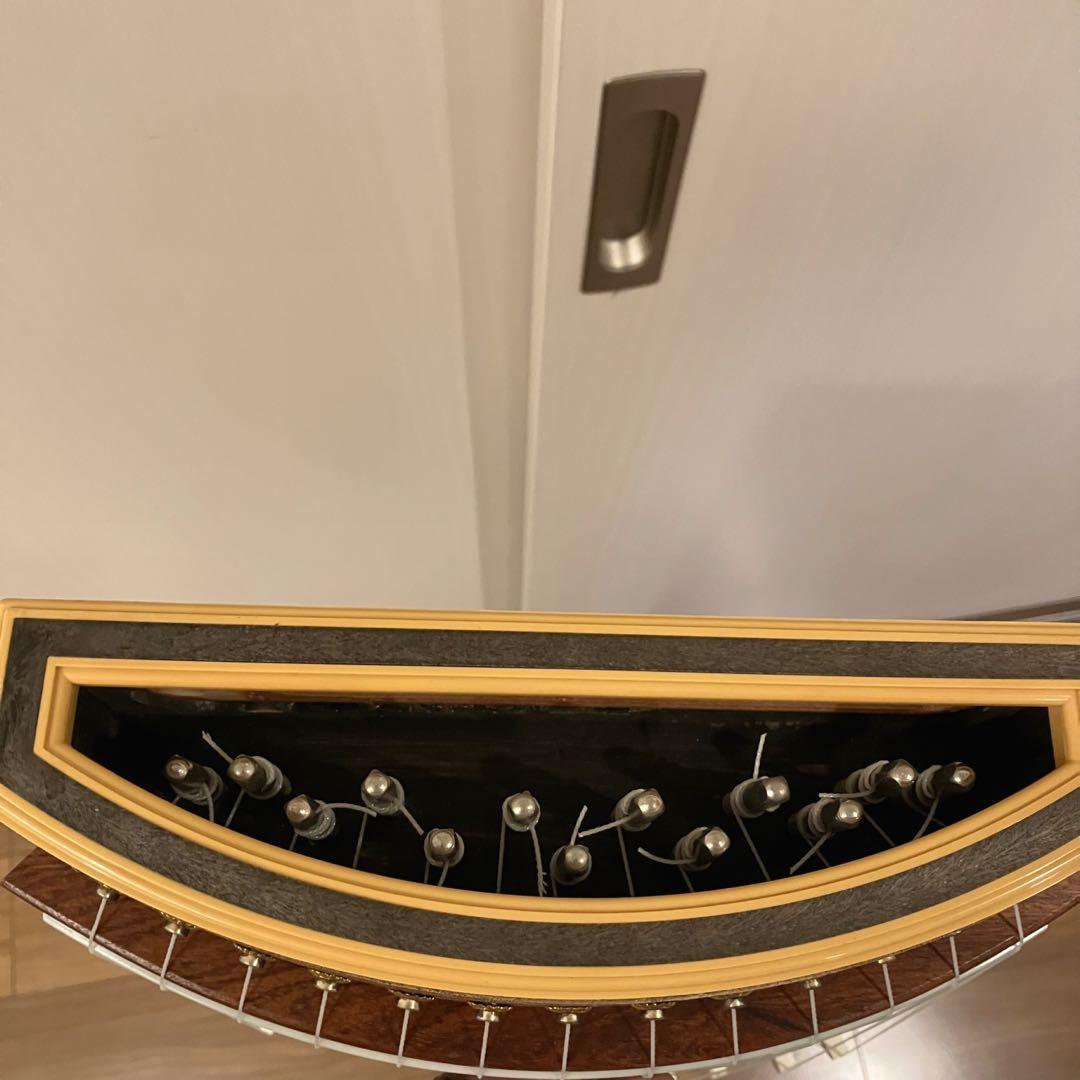 【希少】状態良好 東京クリエイト高級 四尺琴 昇龍 琴柱14本 13弦