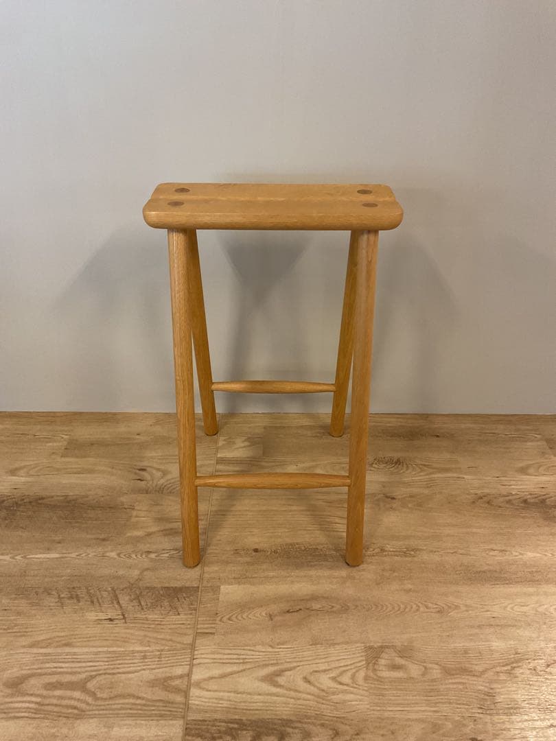 遊木舎　折り畳みハイチェア　栗材　展示品