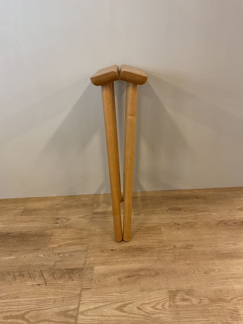 遊木舎　折り畳みハイチェア　栗材　展示品