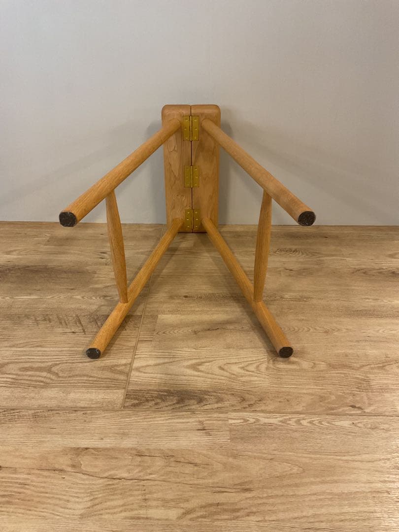 遊木舎　折り畳みハイチェア　栗材　展示品