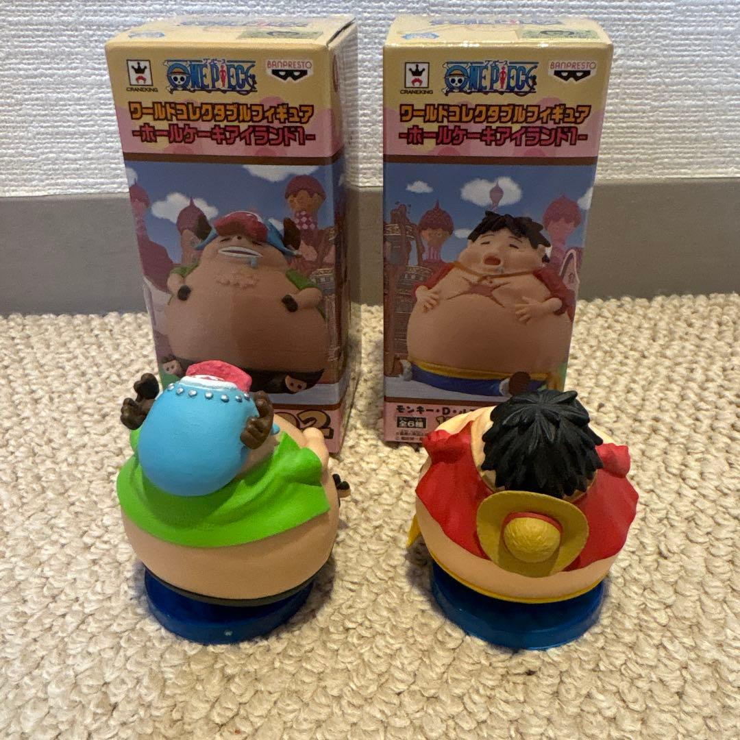 ワンピース ホールケーキアイランド チョッパー ルフィ ワーコレ