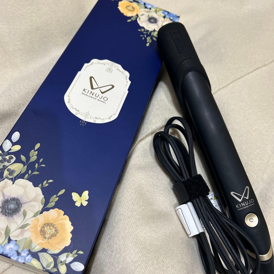ミ*ン様 KINUJO 国内海外兼用　ストレートヘアアイロン ブラック