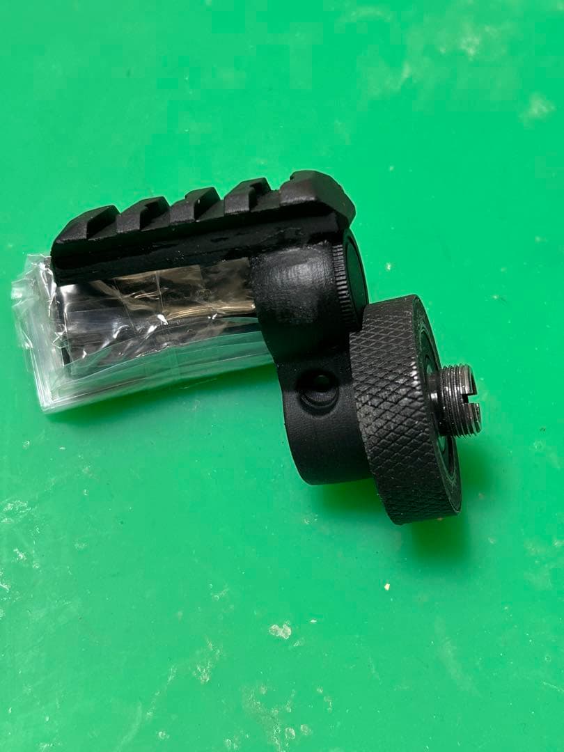 ワンオフ　次世代電動ガンMP5 用フロントサイトをレールに変えた奴