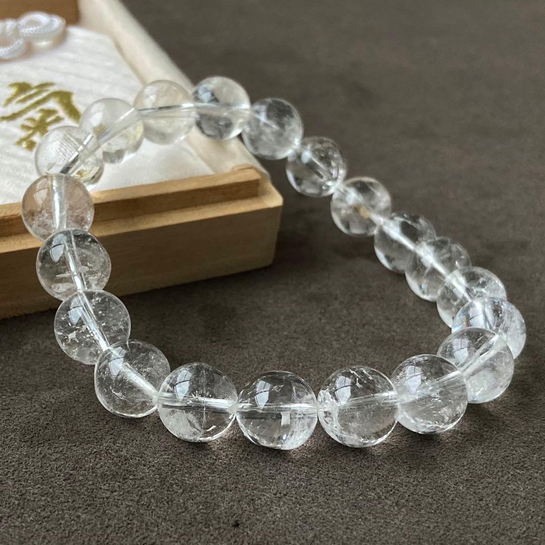 ヒマラヤの強いパワーでエネルギーを浄化/ヒマラヤ水晶/パワーストーンブレスレット