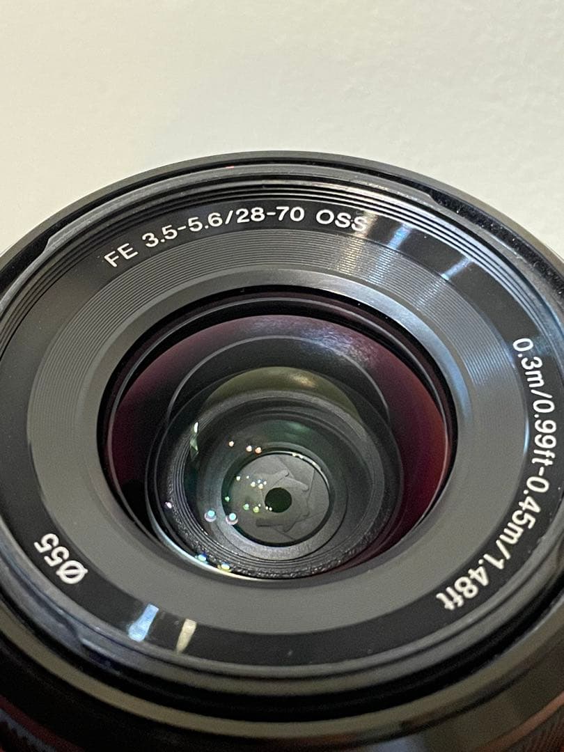 SONY α7R II + FE28-70 OSS 動作正常　純正バッテリー付
