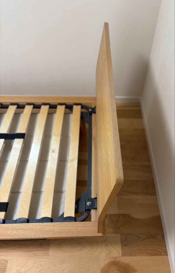 ＊専用＊ 無印良品　旧タイプ　木製シングルベッド 引き出し収納付き