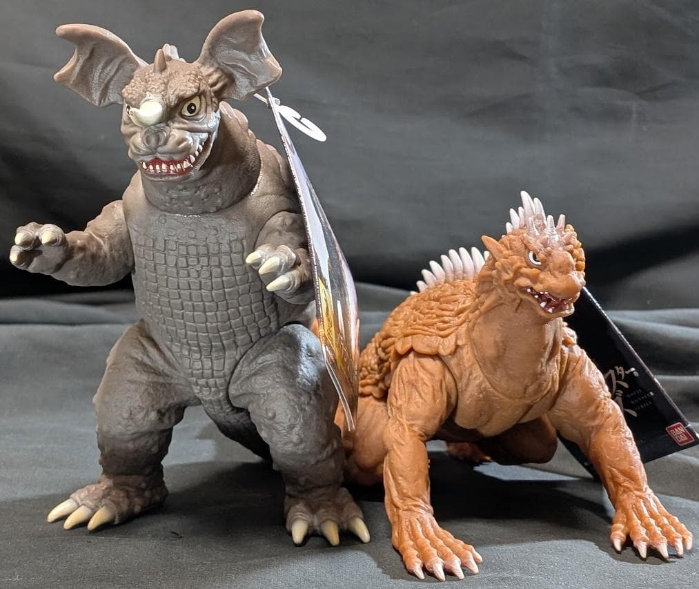 バラン＆バラゴン（バンダイ）タグ付ムービーモンスターシリーズ２体セット