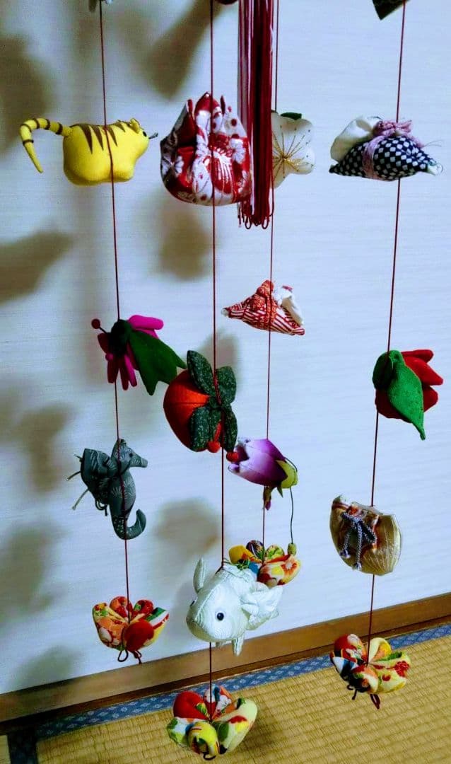 ⑨新品　世界でたったひとつの吊るし飾り