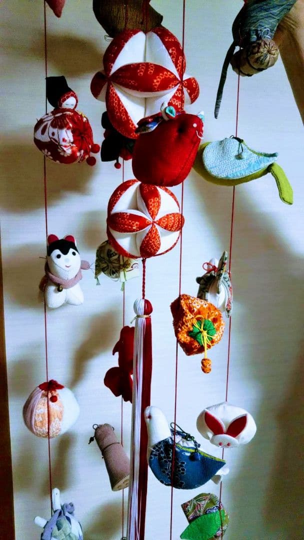 ⑨新品　世界でたったひとつの吊るし飾り