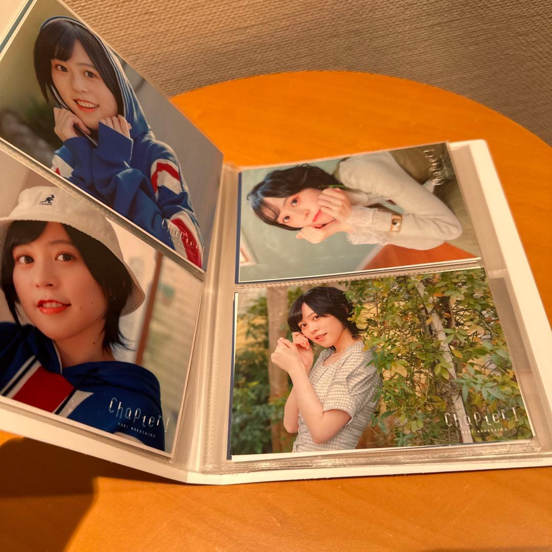 中島由貴 直筆サイン入りブロマイド+31枚+ブロマイドケース+ライブパス風シール