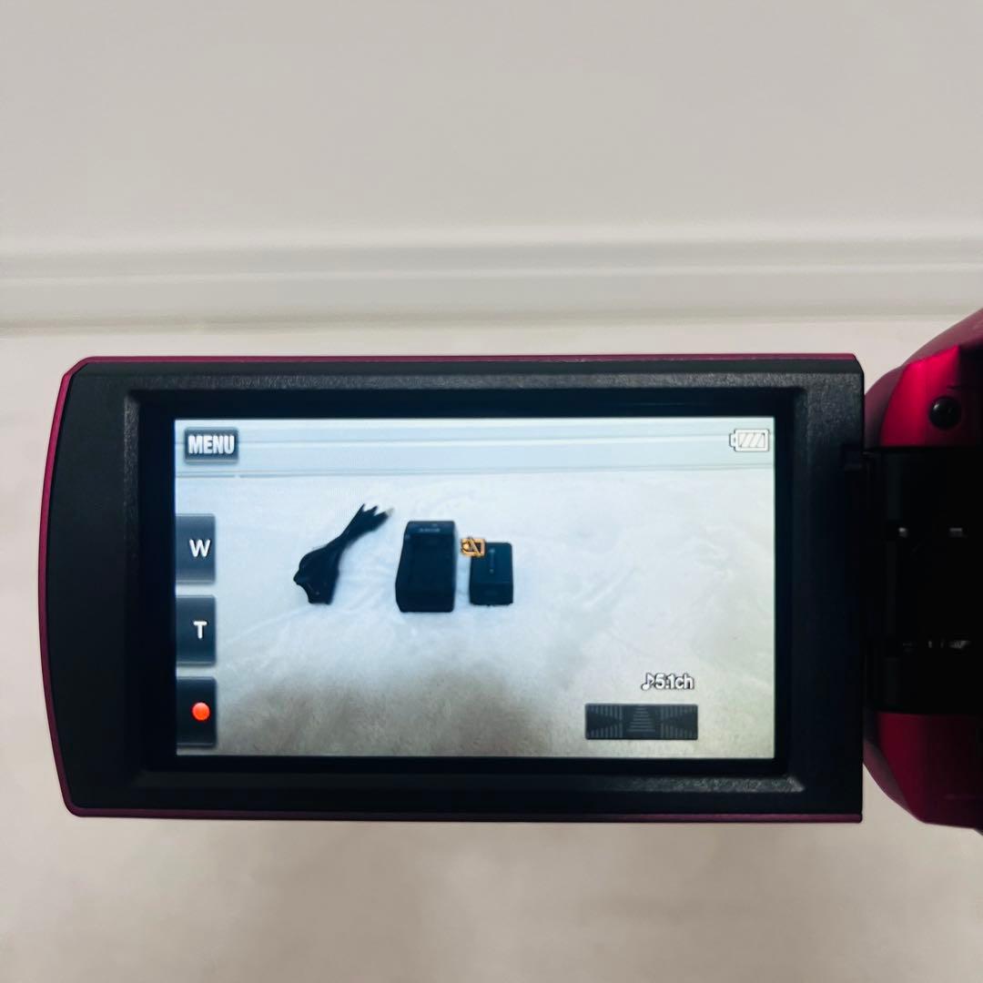ソニー SONY HDR-CX680 R レッド デジタルビデオカメラ