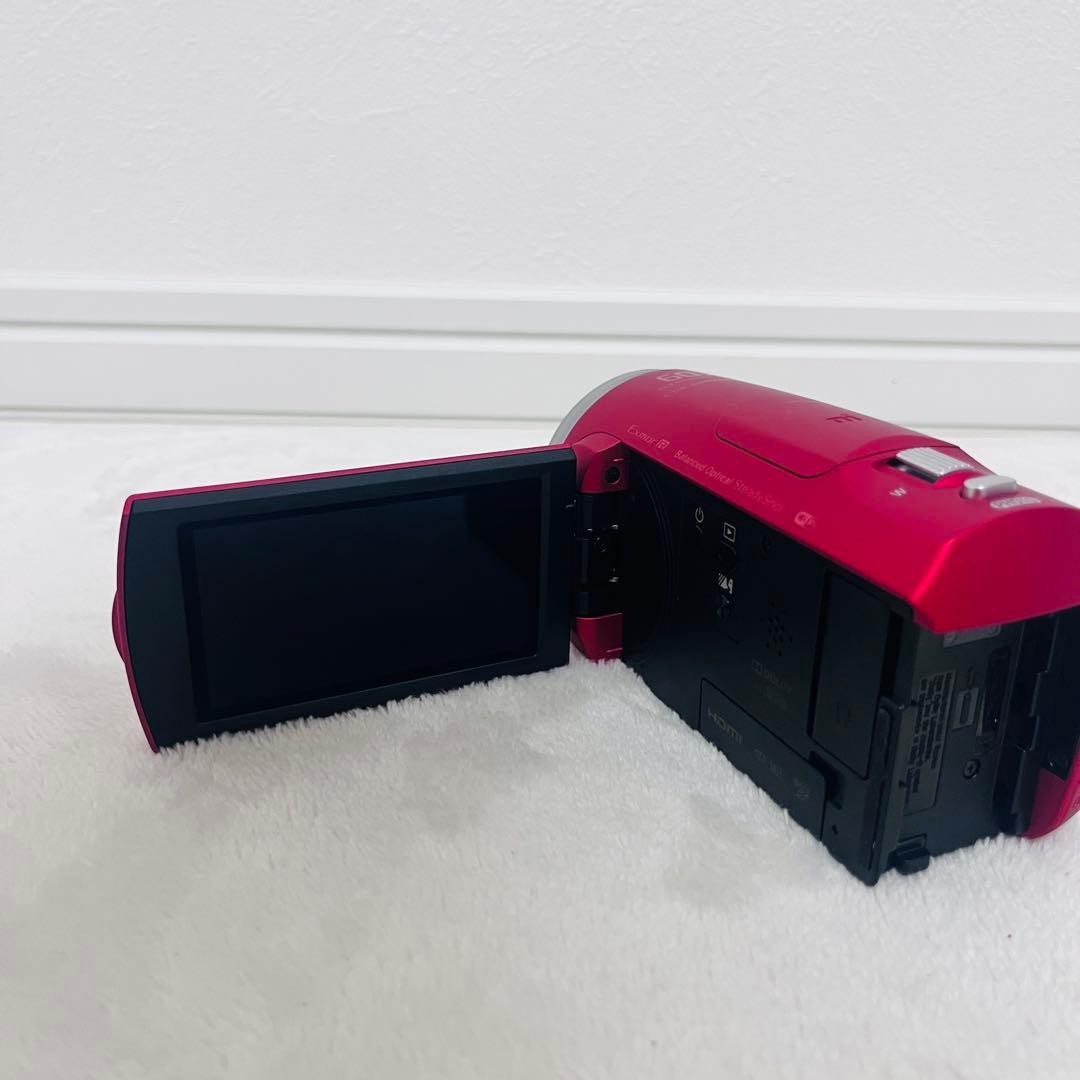 ソニー SONY HDR-CX680 R レッド デジタルビデオカメラ