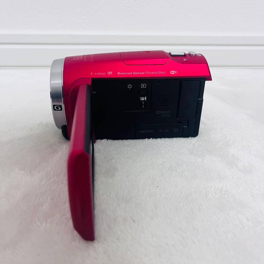 ソニー SONY HDR-CX680 R レッド デジタルビデオカメラ