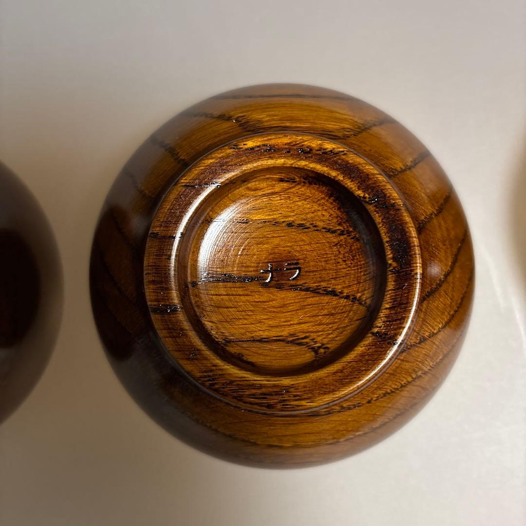 薗部産業　漆　めいぼく椀　中　4個