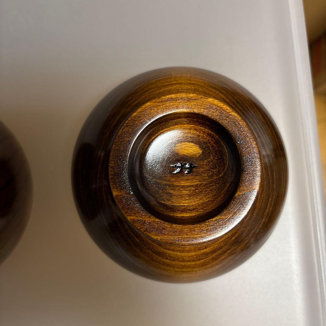 薗部産業　漆　めいぼく椀　中　4個